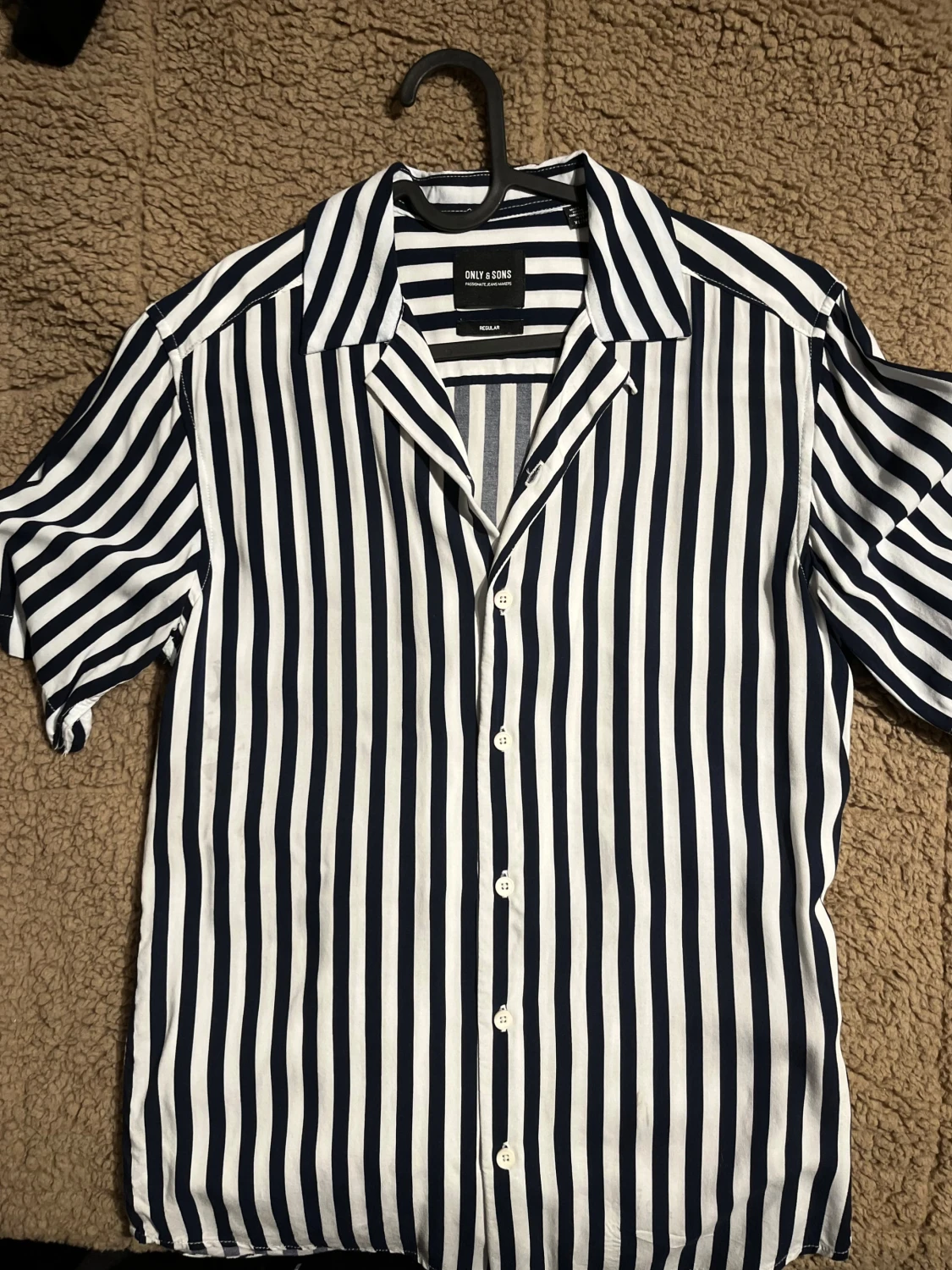 Randig skjorta från Only & Sons XS - 1