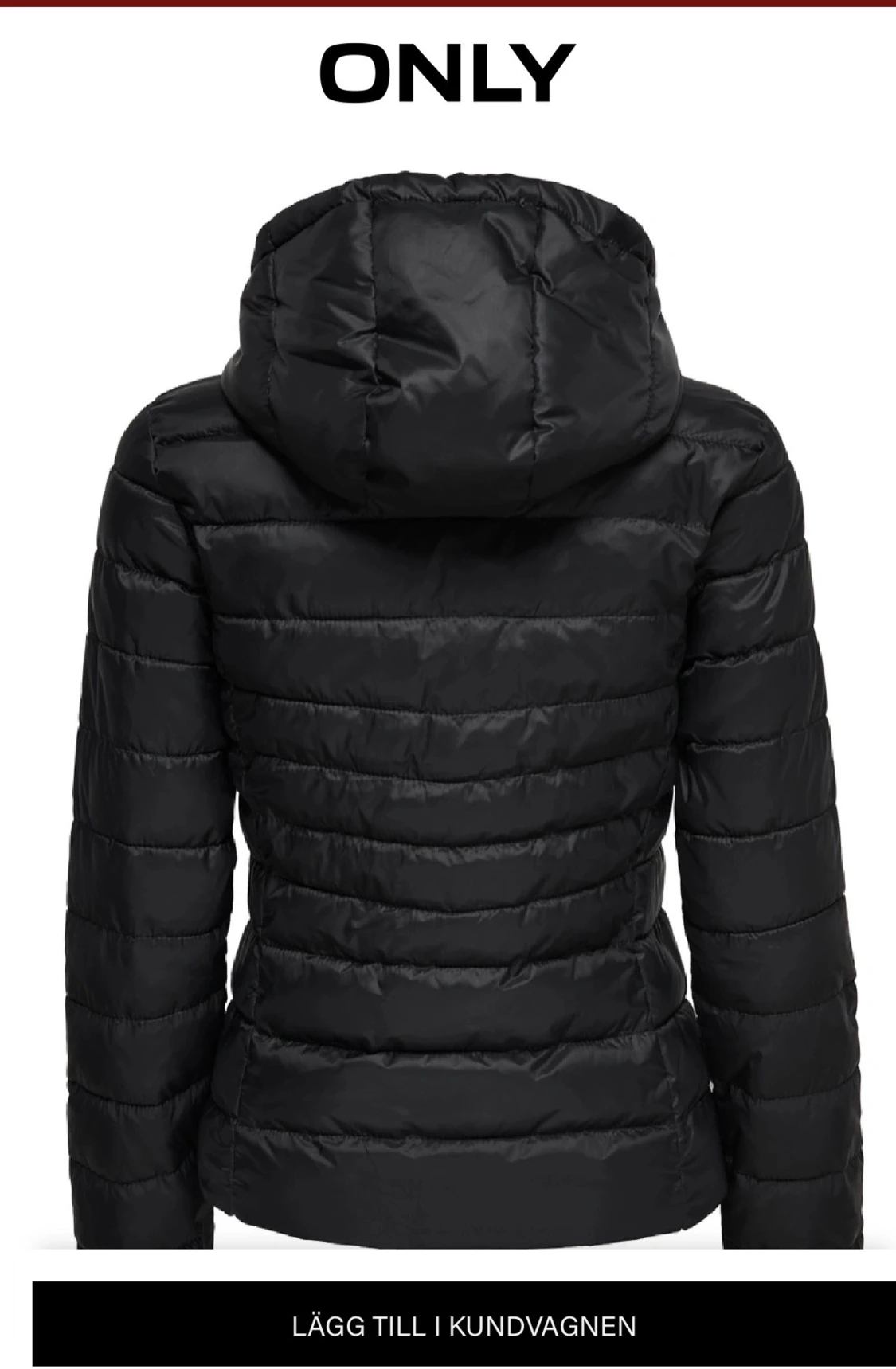 Svart pufferjacka från ONLY - 1