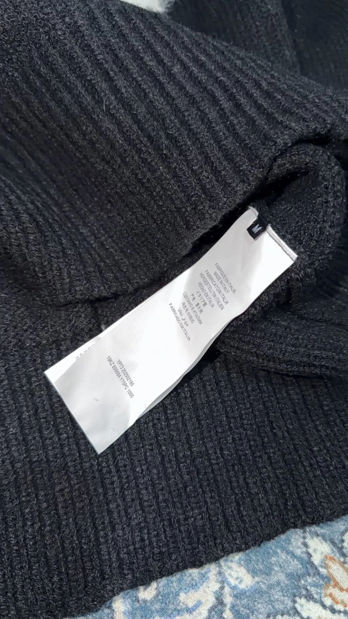 Svart Saint Laurent tröja  - 2