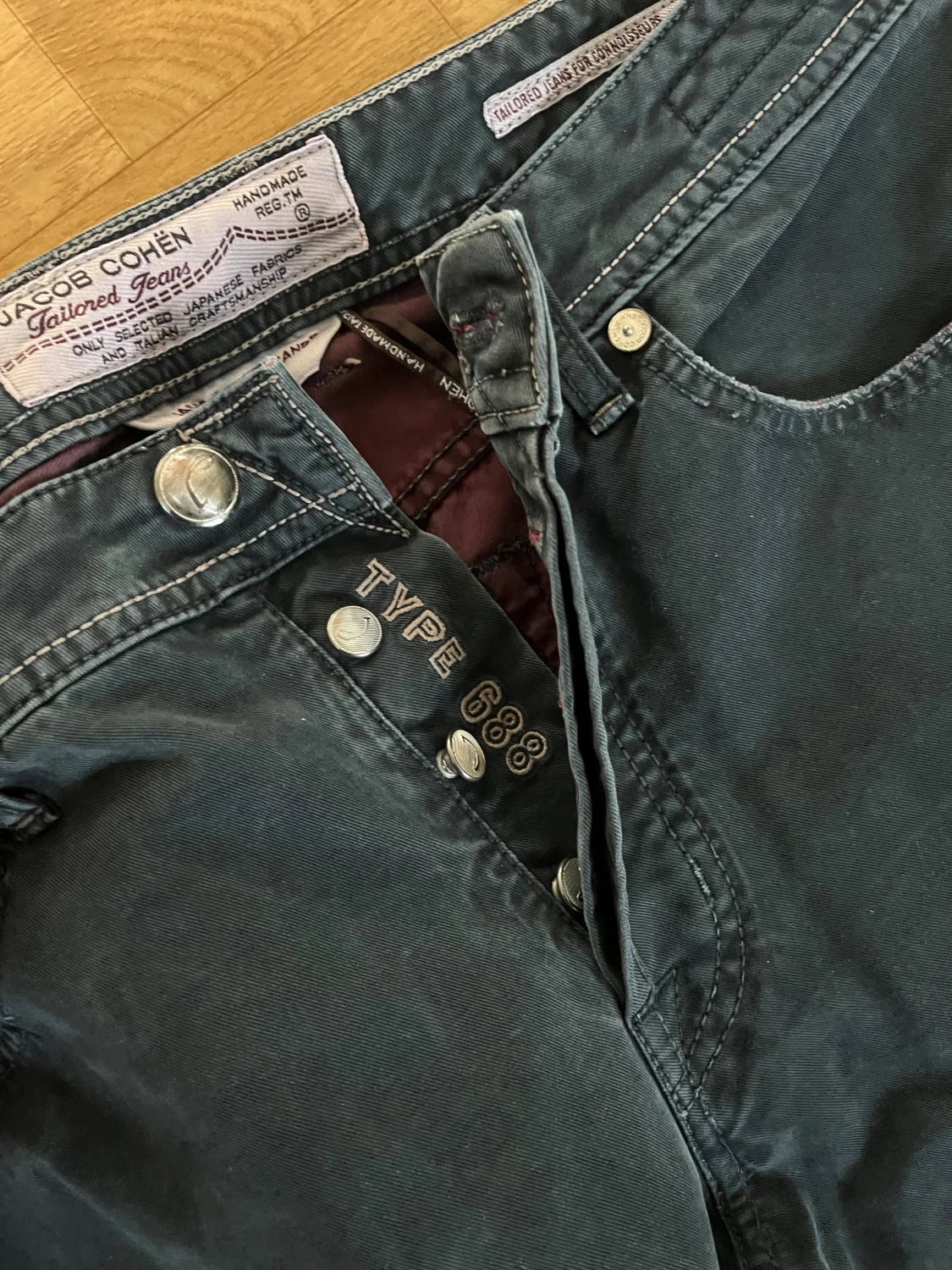 Jacob Cohën Type 688 svarta jeans - 2