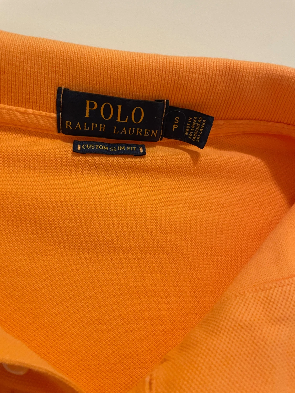 Orange pikétröja från Ralph Lauren - 3