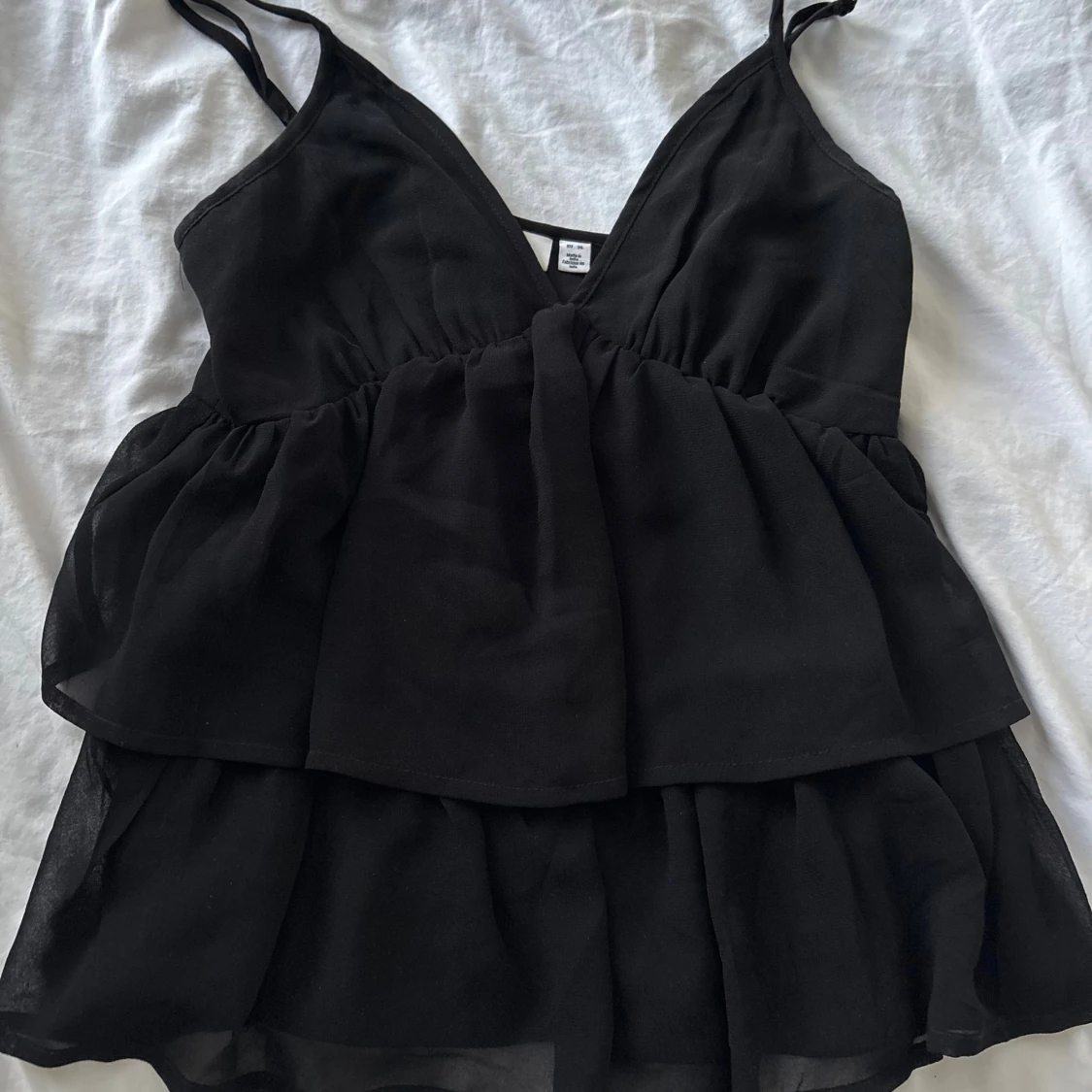 Topp med volanger  - 1