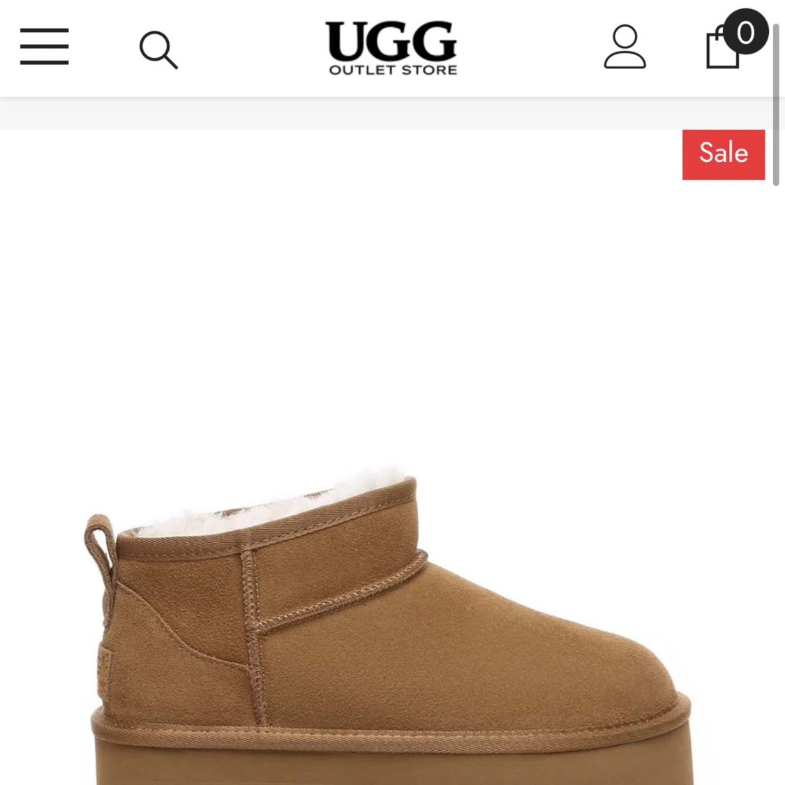 UGG brun boots med hög plattform - 3