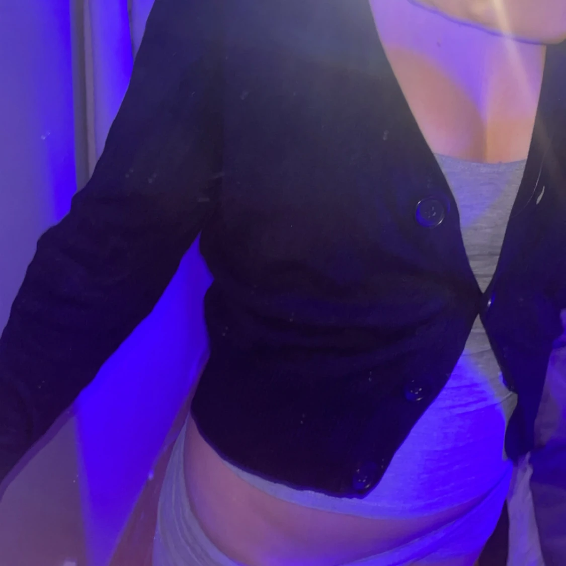 Svart kofta från Lindex