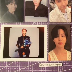 Jimin pc + postcard  - Inga skador, offecial 