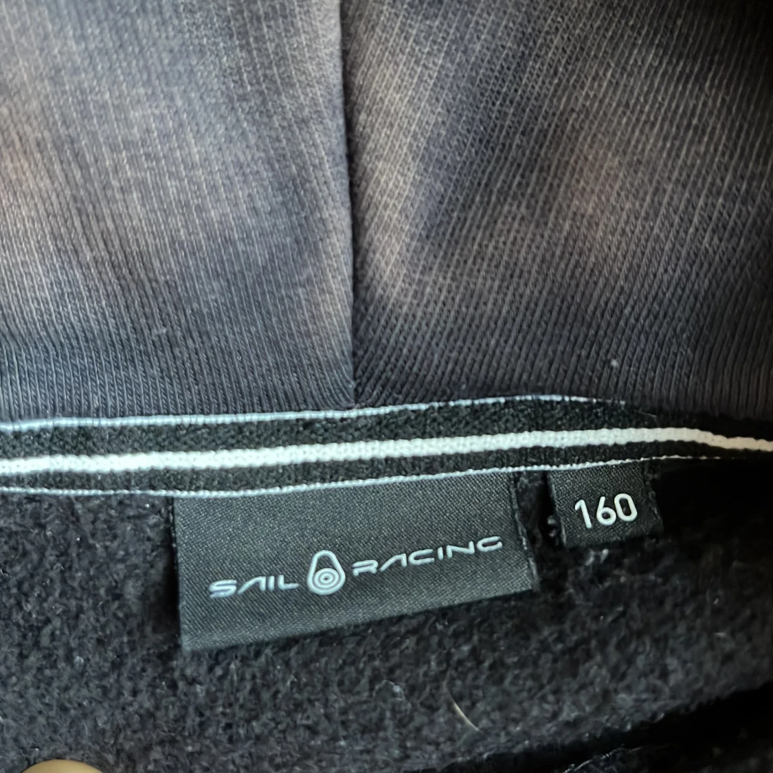 Svart Sail Racing hoodiejacka 160 - 1