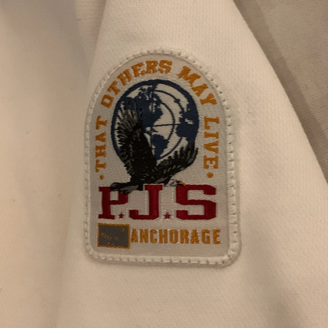 Vit fleece-tröja från Parajumpers L - 2