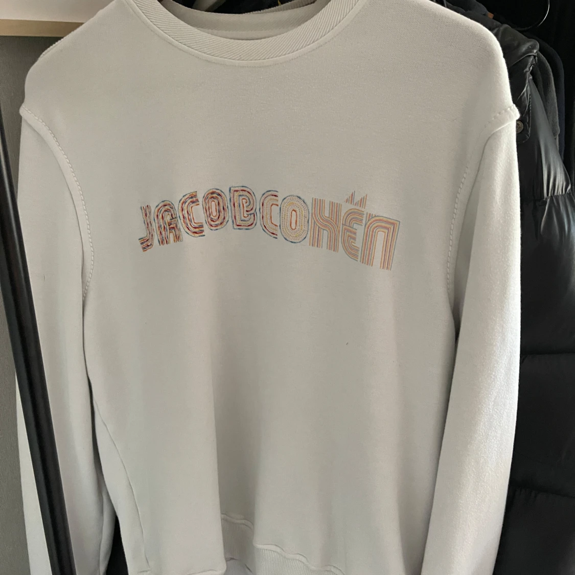 Vit sweatshirt från Jacob Cohën