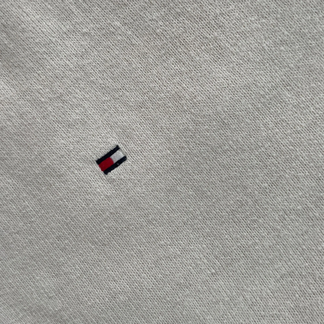 Vit stickad tröja Tommy Hilfiger  - 2