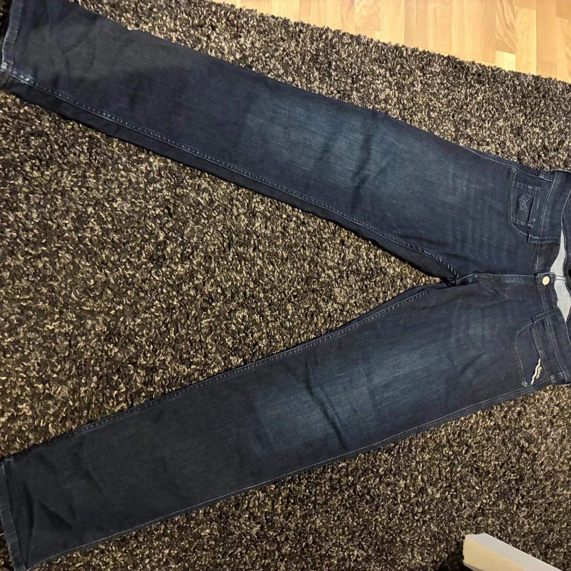 Mörkblå Replay Anbass jeans W30 L32