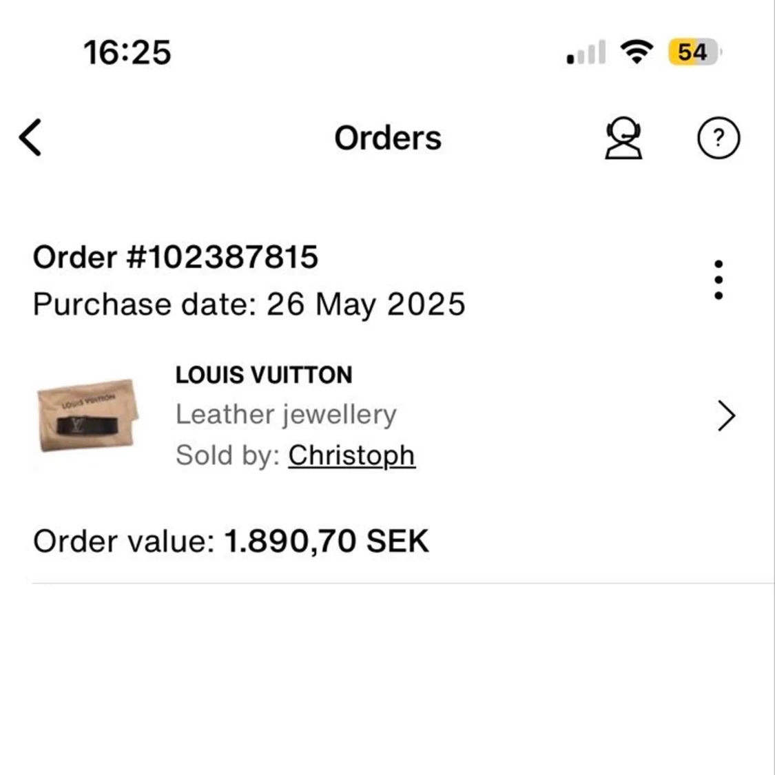 Lv Slim bracelet - 2