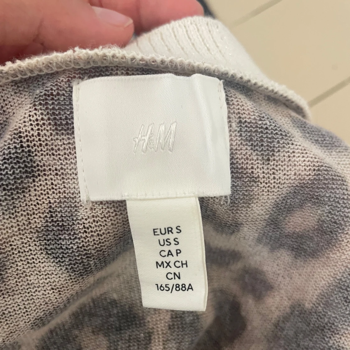 Leopardmönstrad kofta från H&M - 2