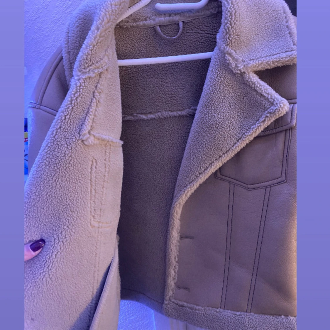 Shearling jacka  - 1