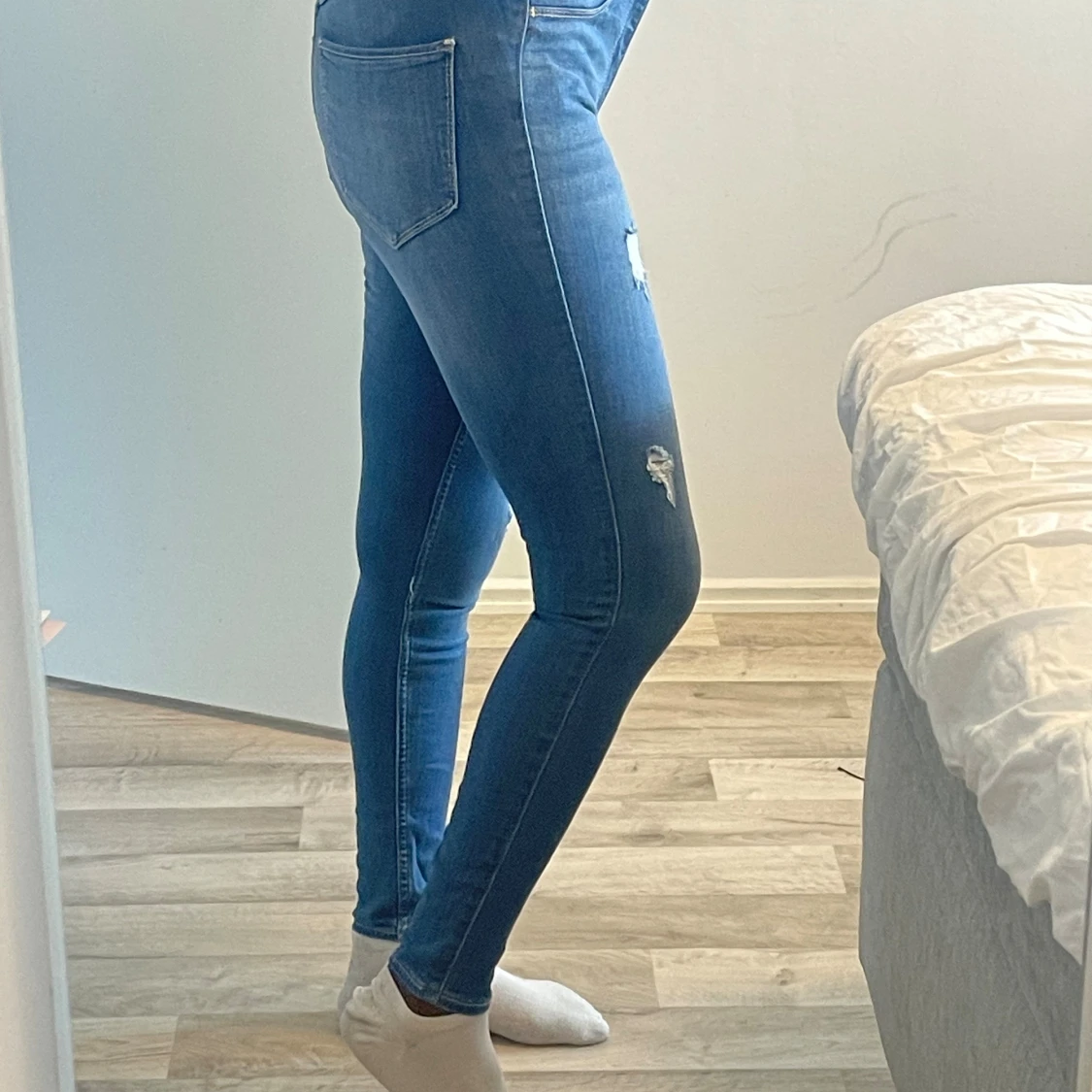  Hollister -Rise Jean Leggings – Advanced Stretchmed slitningar! - 1