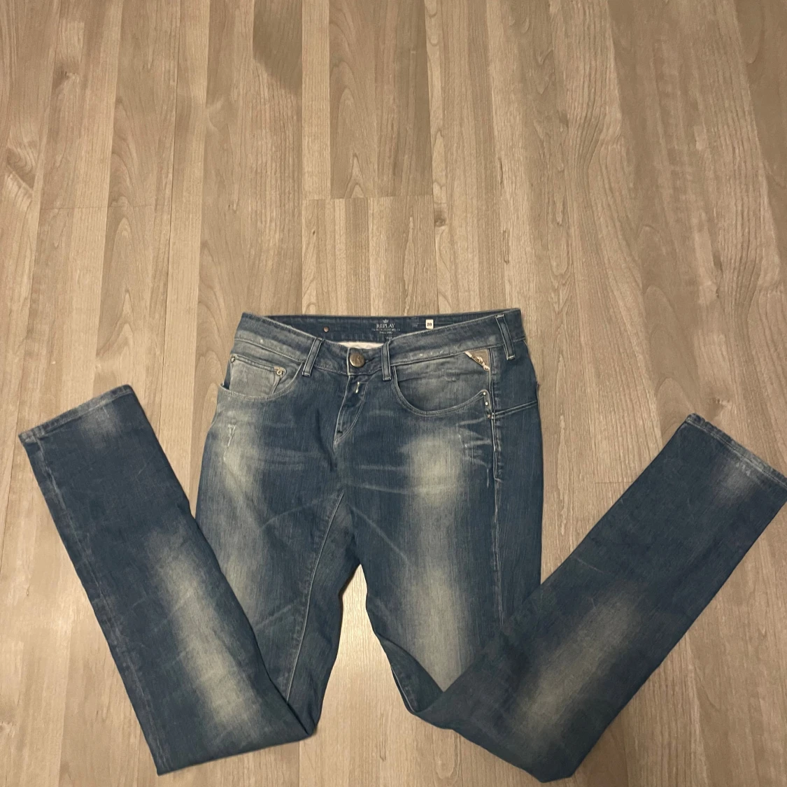 Replay ljusblå jeans slim fit