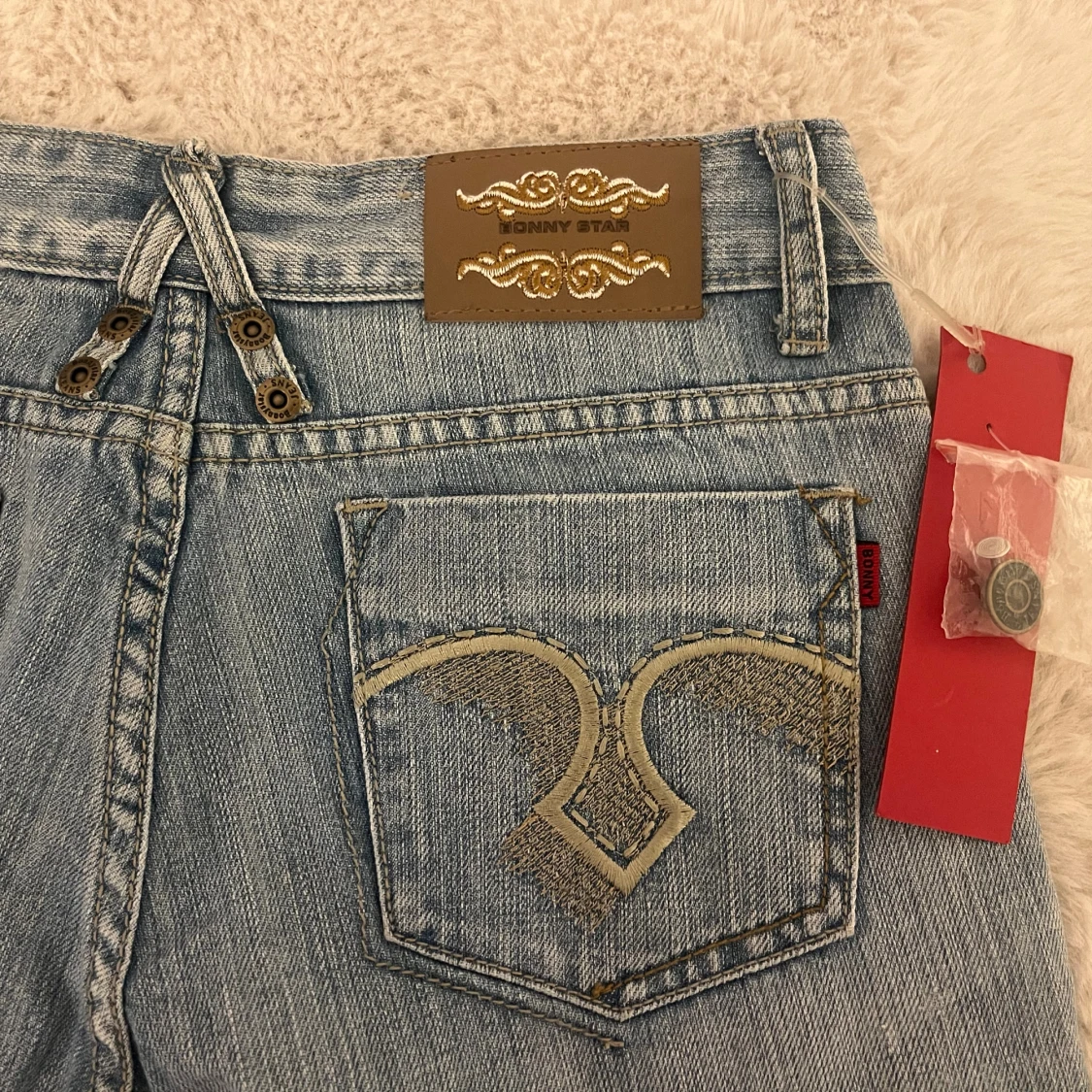 Ljusblå jeans från Bonny Star - 2