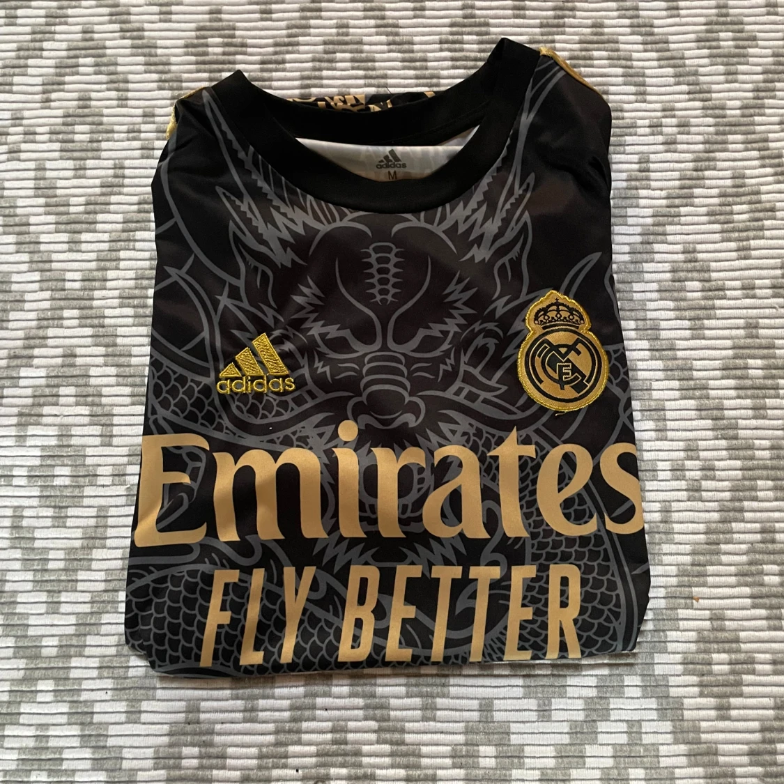 Real Madrid x Adidas svart draktröja M - 2