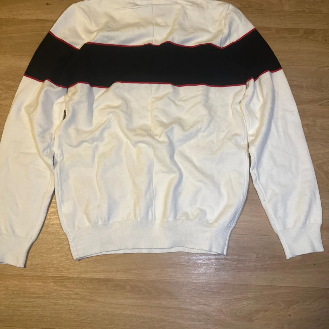 Vit Givenchy tröja med svart band - 1