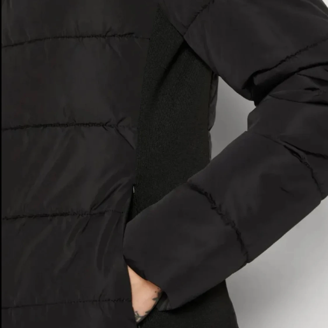 Svart pufferjacka  - 2