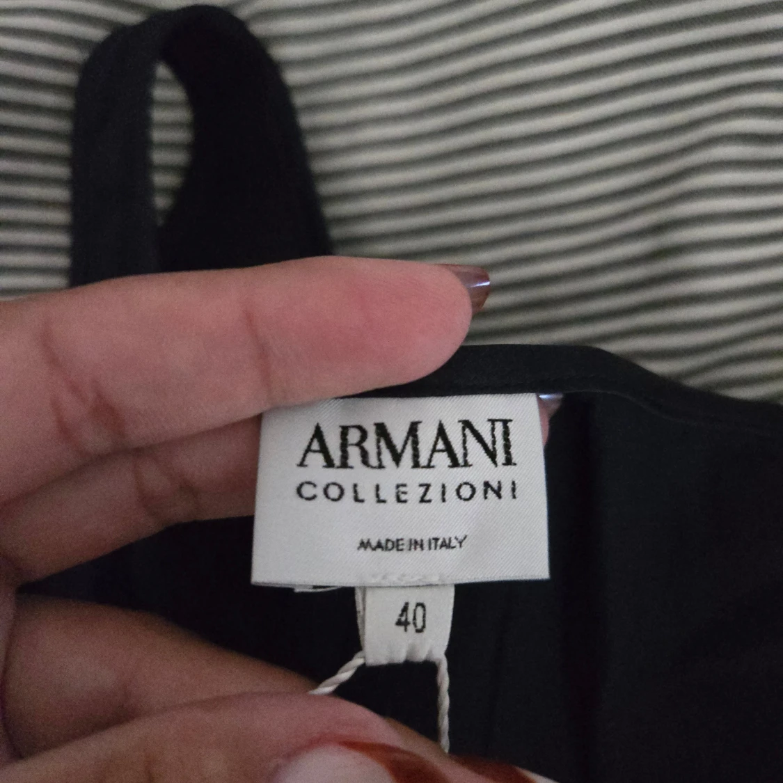 Sidenlinnetopp Armani - 1