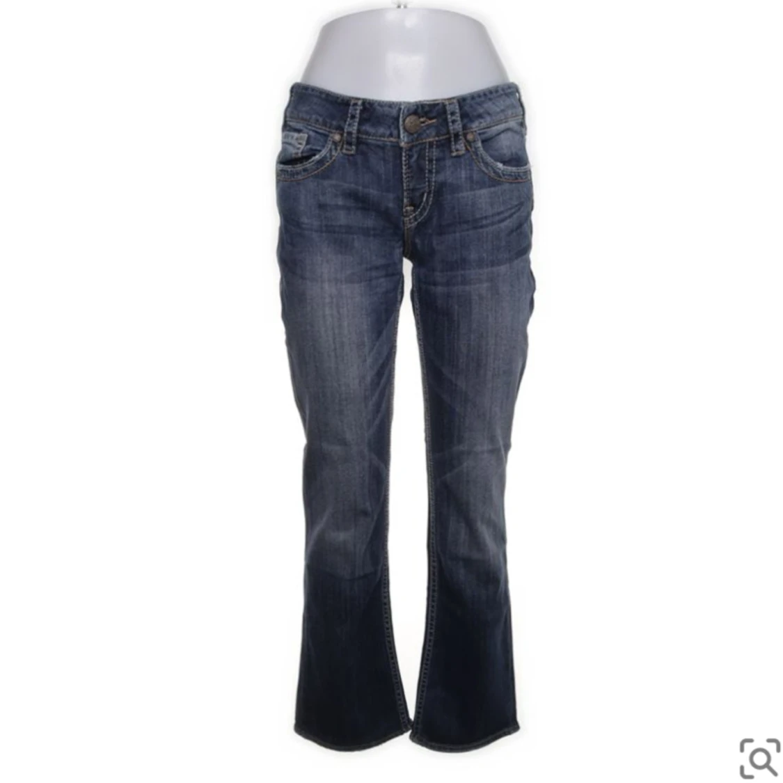 Lowwaist jeans från silver