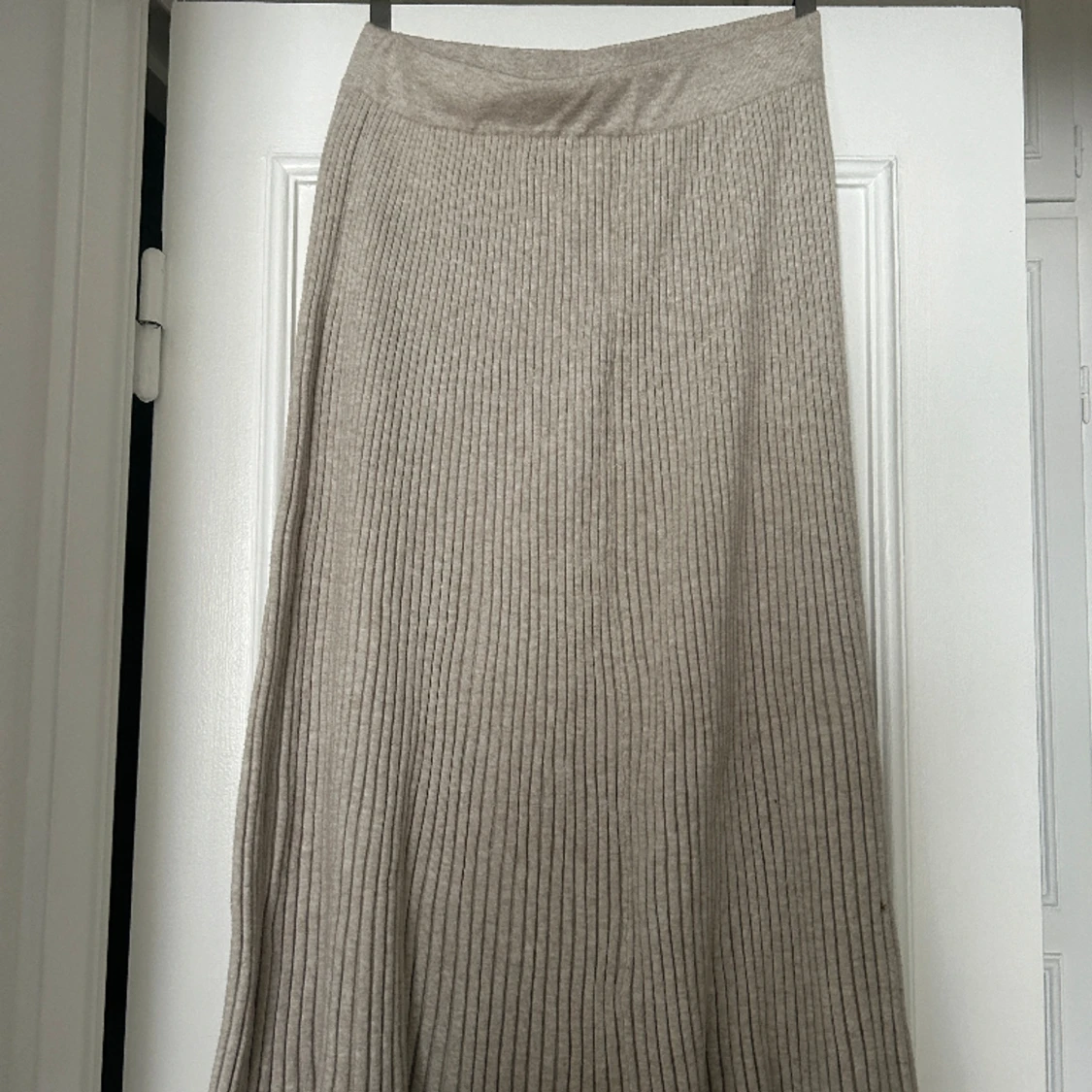 Ribbstickad kjol - 90