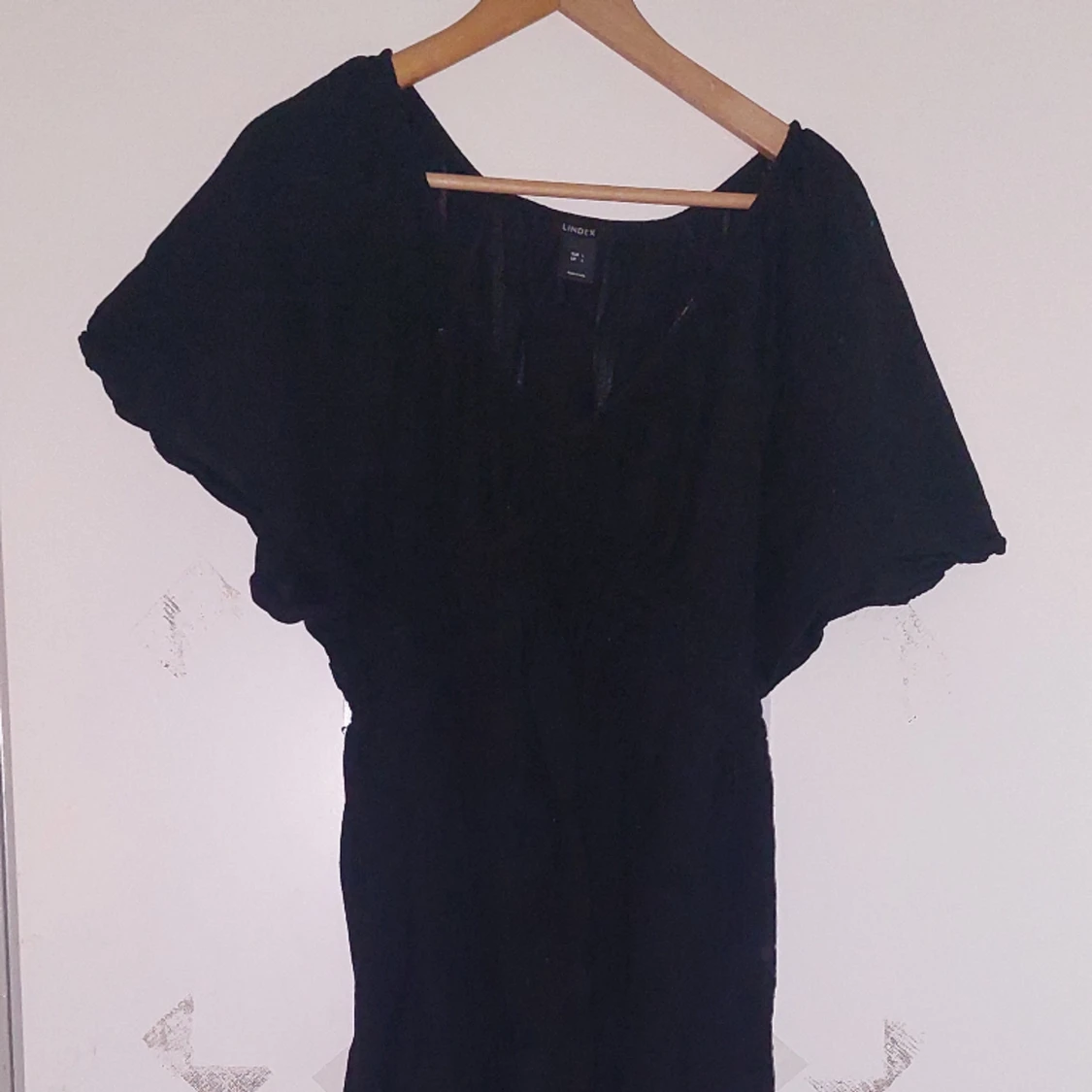  Svart vår/sommarklänning 