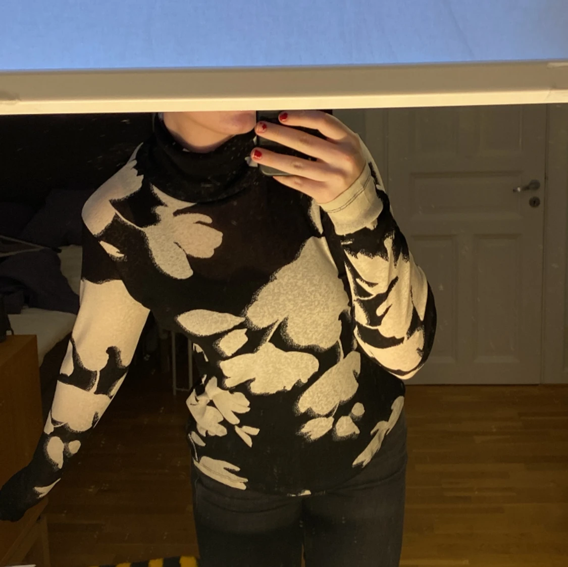 Mönstrad polo  - 90