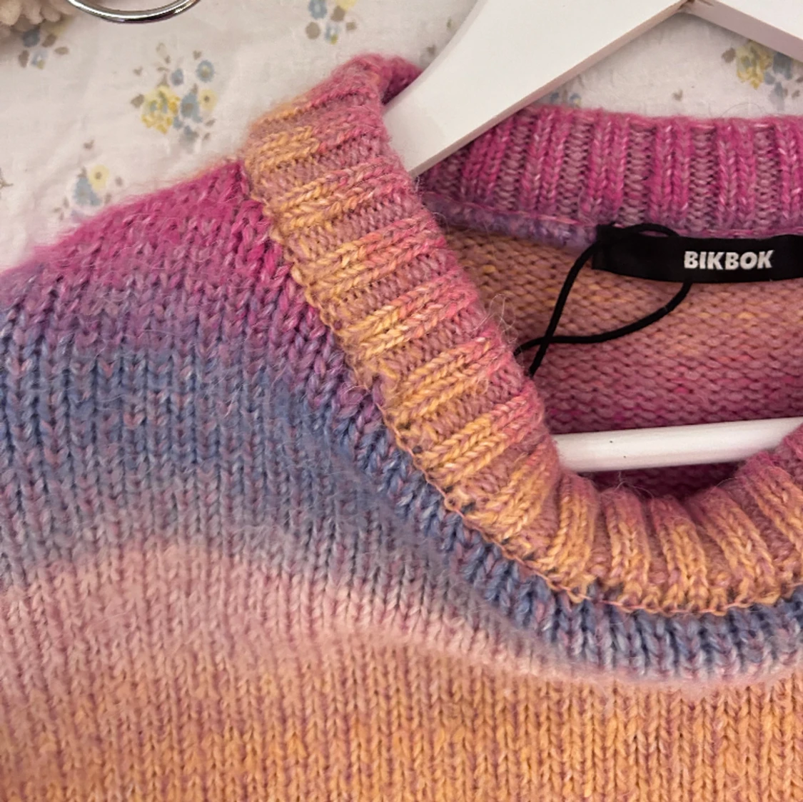 Söt stickad tröja - 91