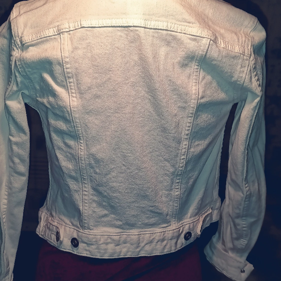 Vit jeansjacka 32 - 90