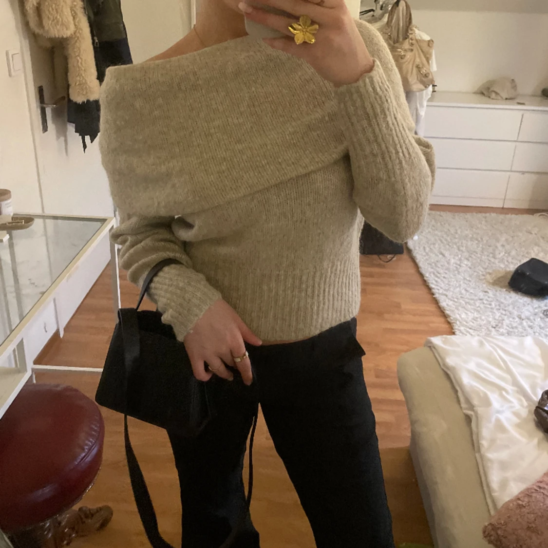 stickad tröja  - 90