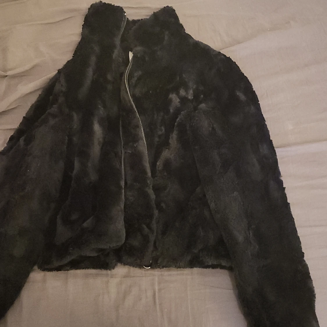 en jätte mysig och mjuka höst jacka.