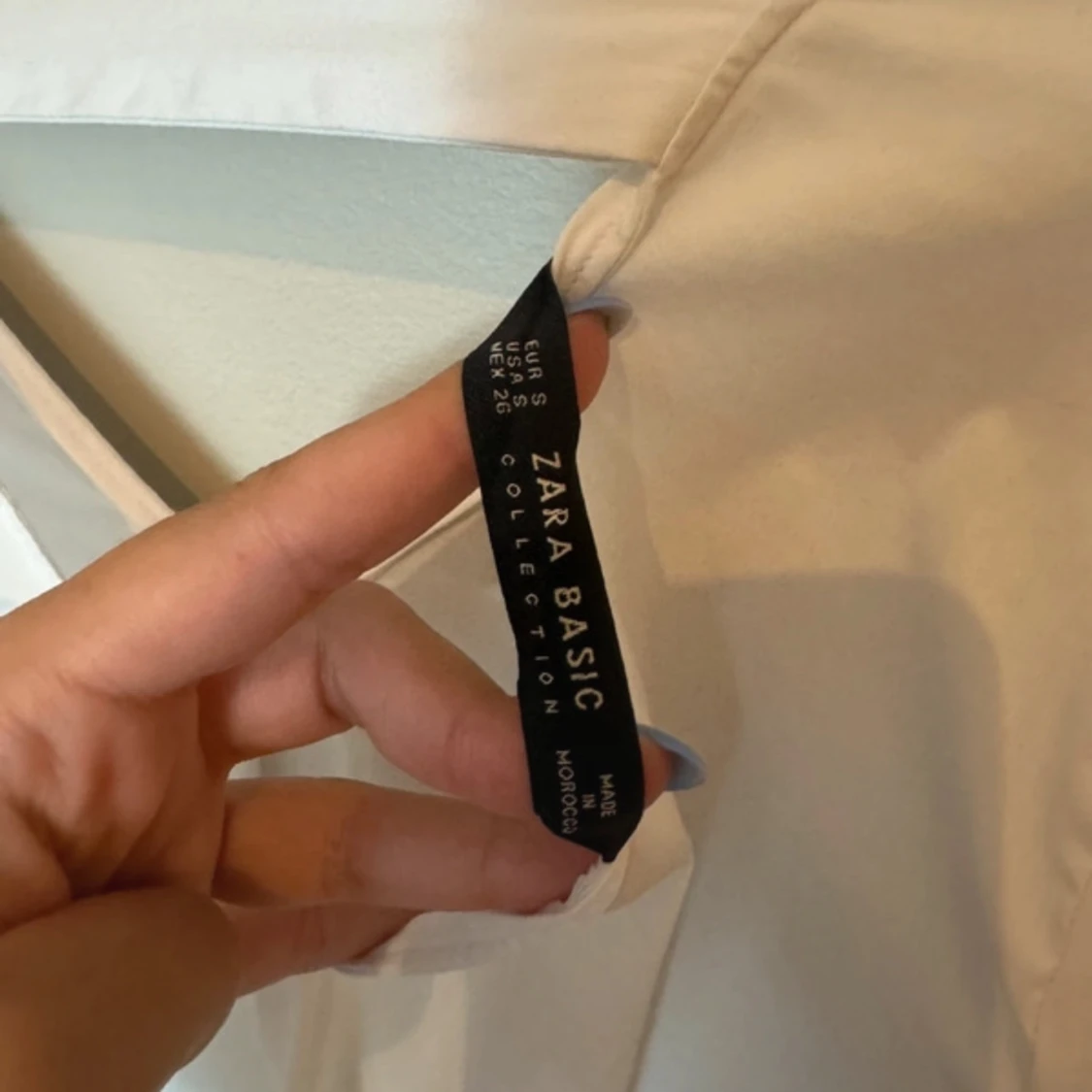 Vit blus från Zara Basic - 91