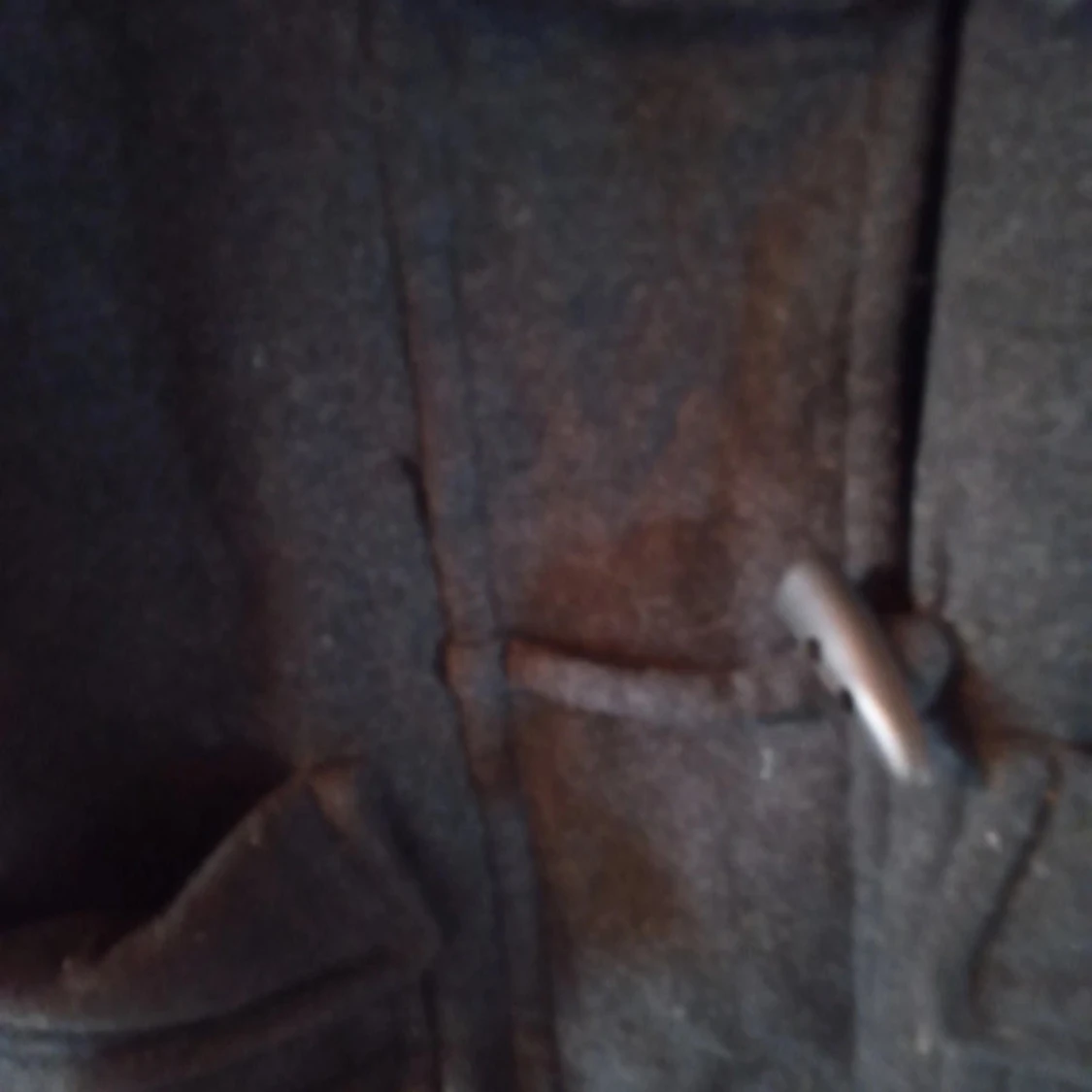 Svart duffel ull stl M/L - 2