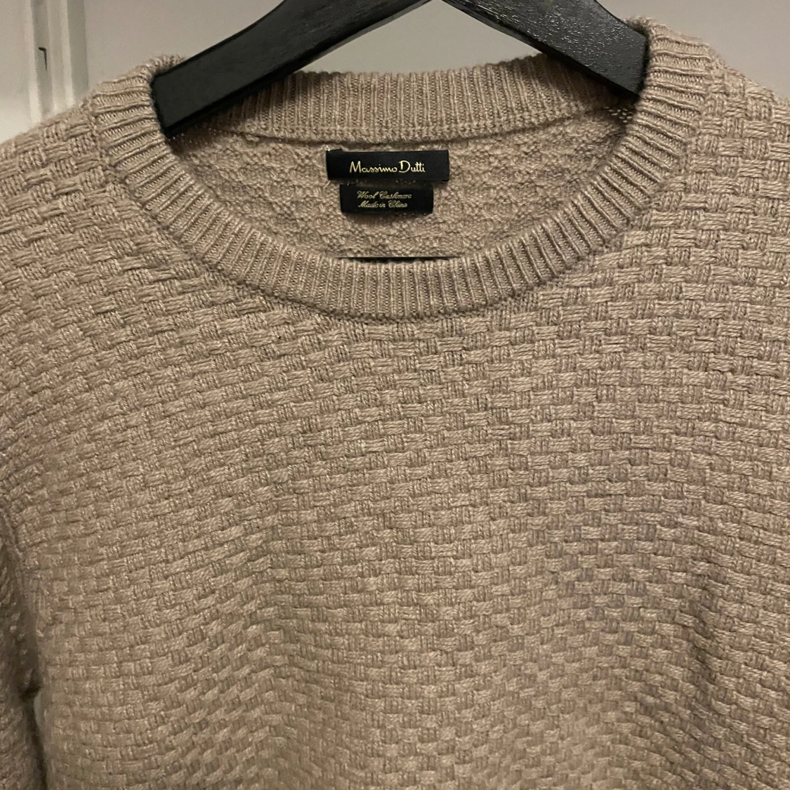 Stickad tröja Massimo Dutti  - 90