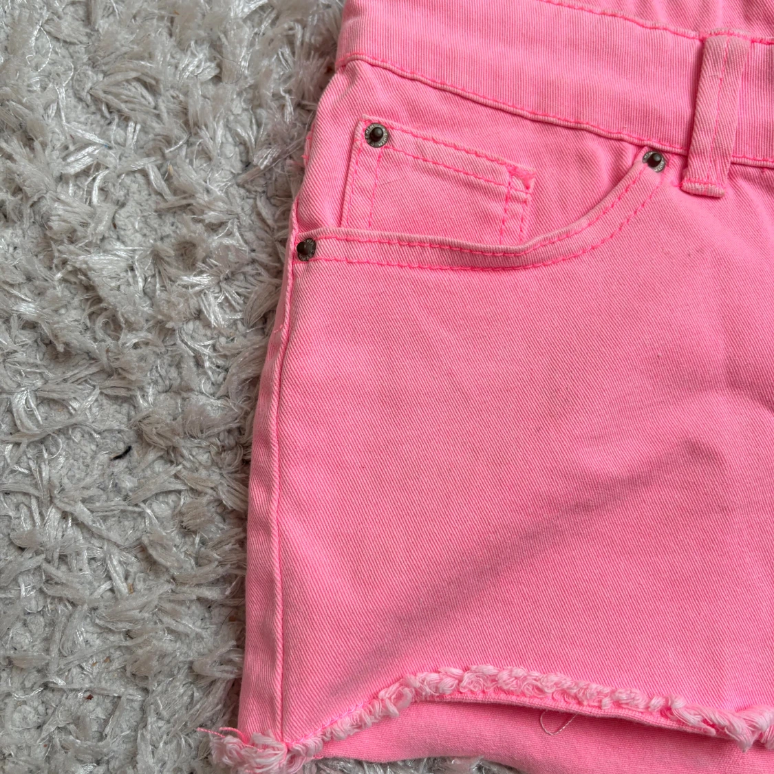 Rosa jeansshorts  - 91