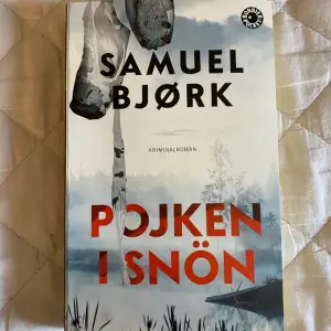 Bok- 60kr Pojken i snön av Samuel Bjørk  bra skick❤️ 
