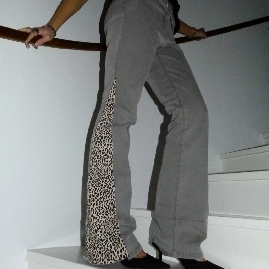 Remake Leopard Jeans - 90