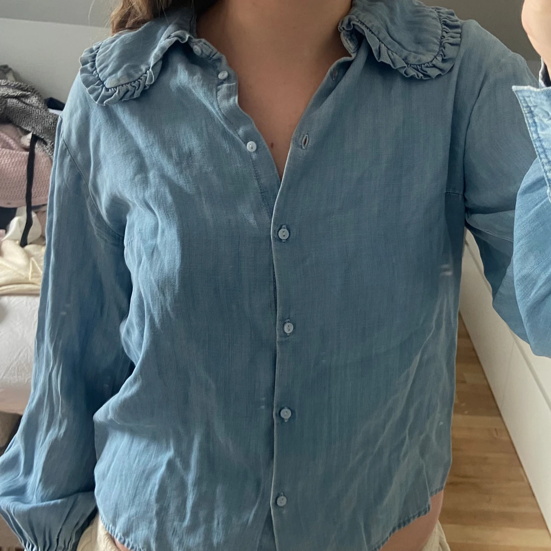 Denim blus