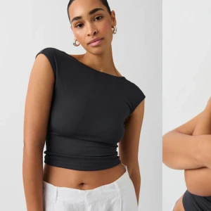 Grå topp med öppen rygg - Jätte snygg topp med öppen rygg