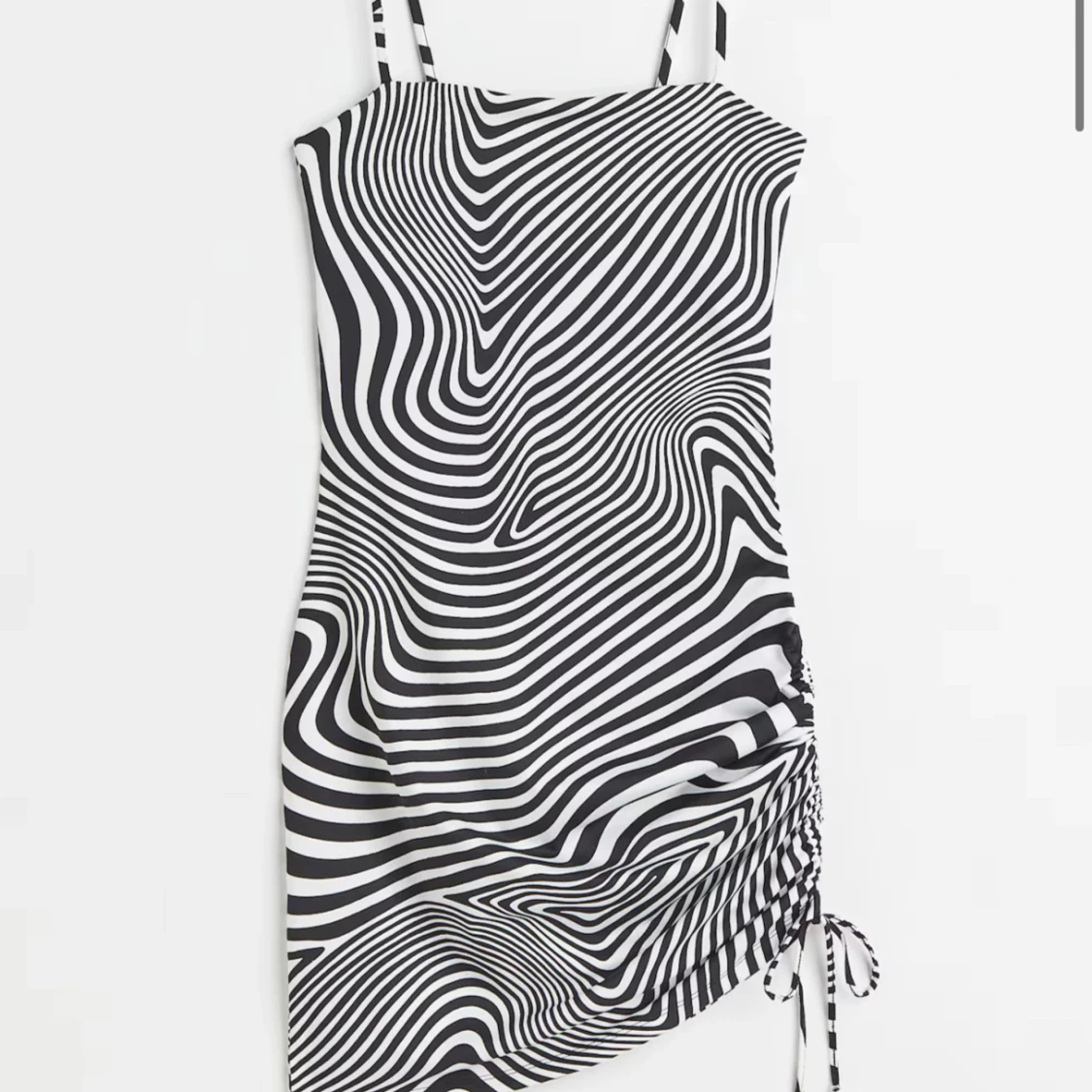 Klänning med zebramönster - 92