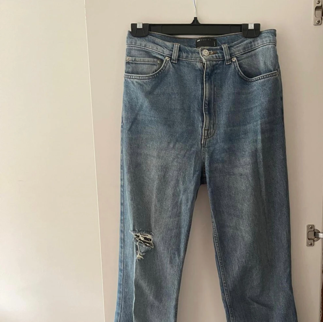 Blå jeansbyxor från ASOS Design