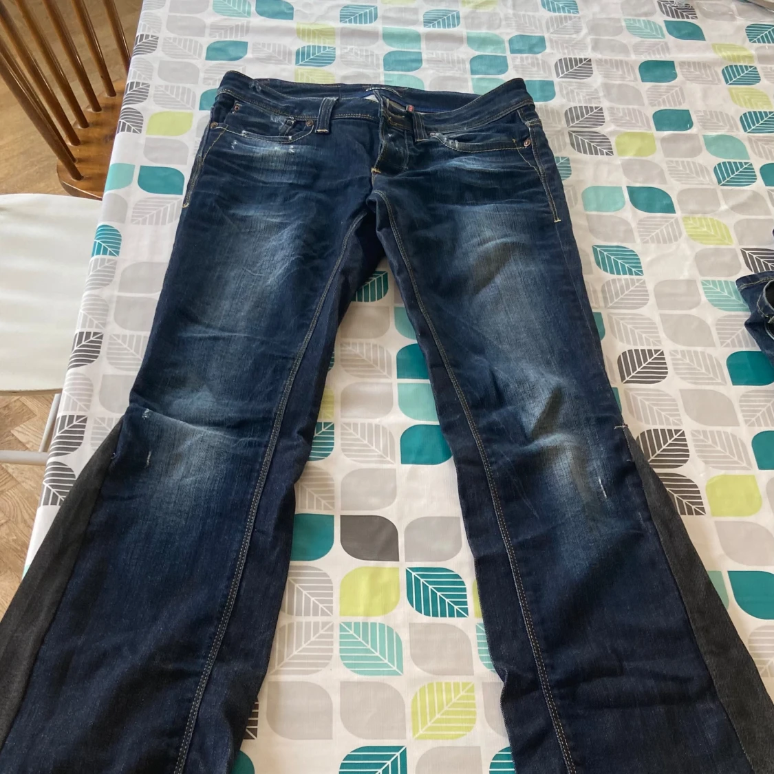 Lågmidjade jeans