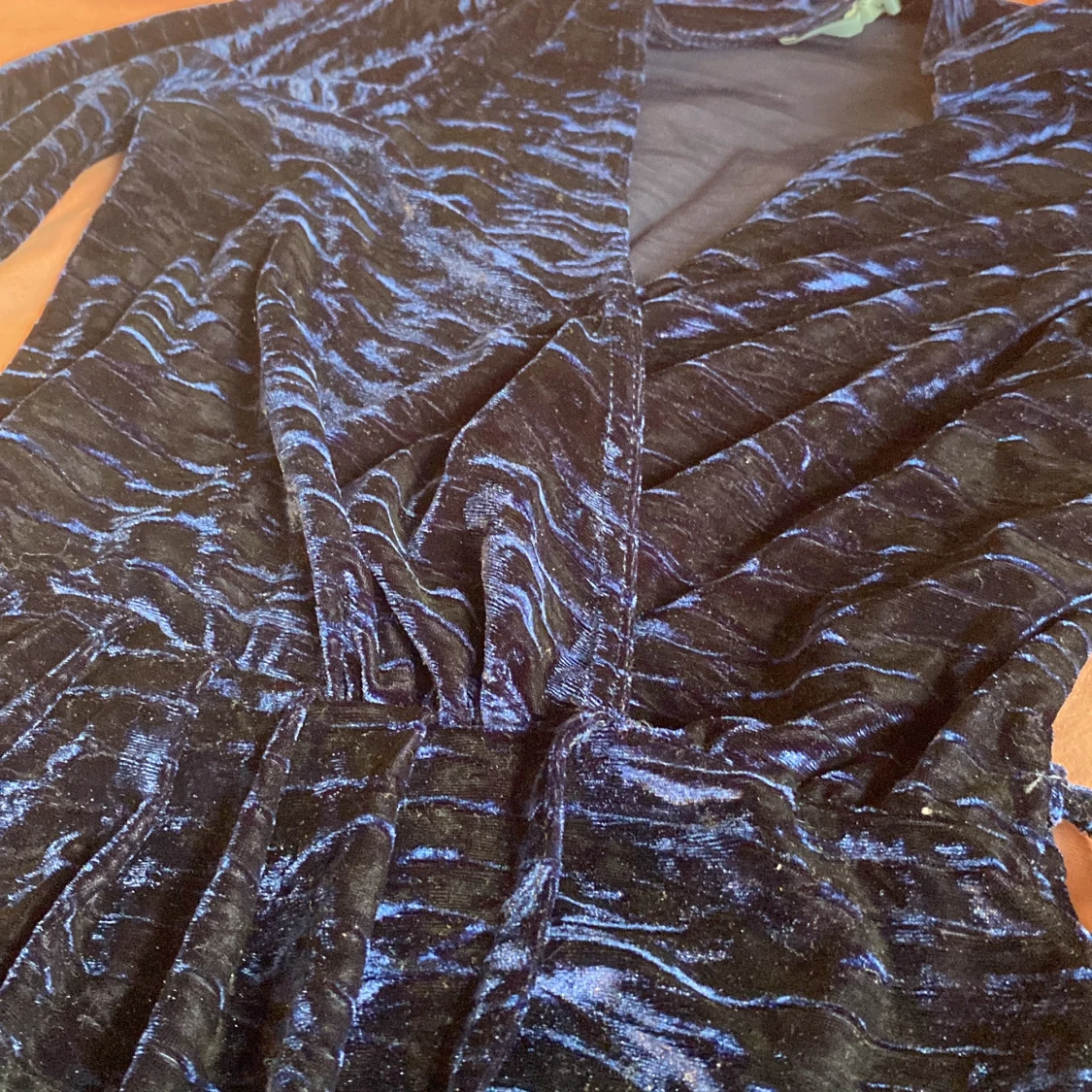 Marinblå klänning - 90