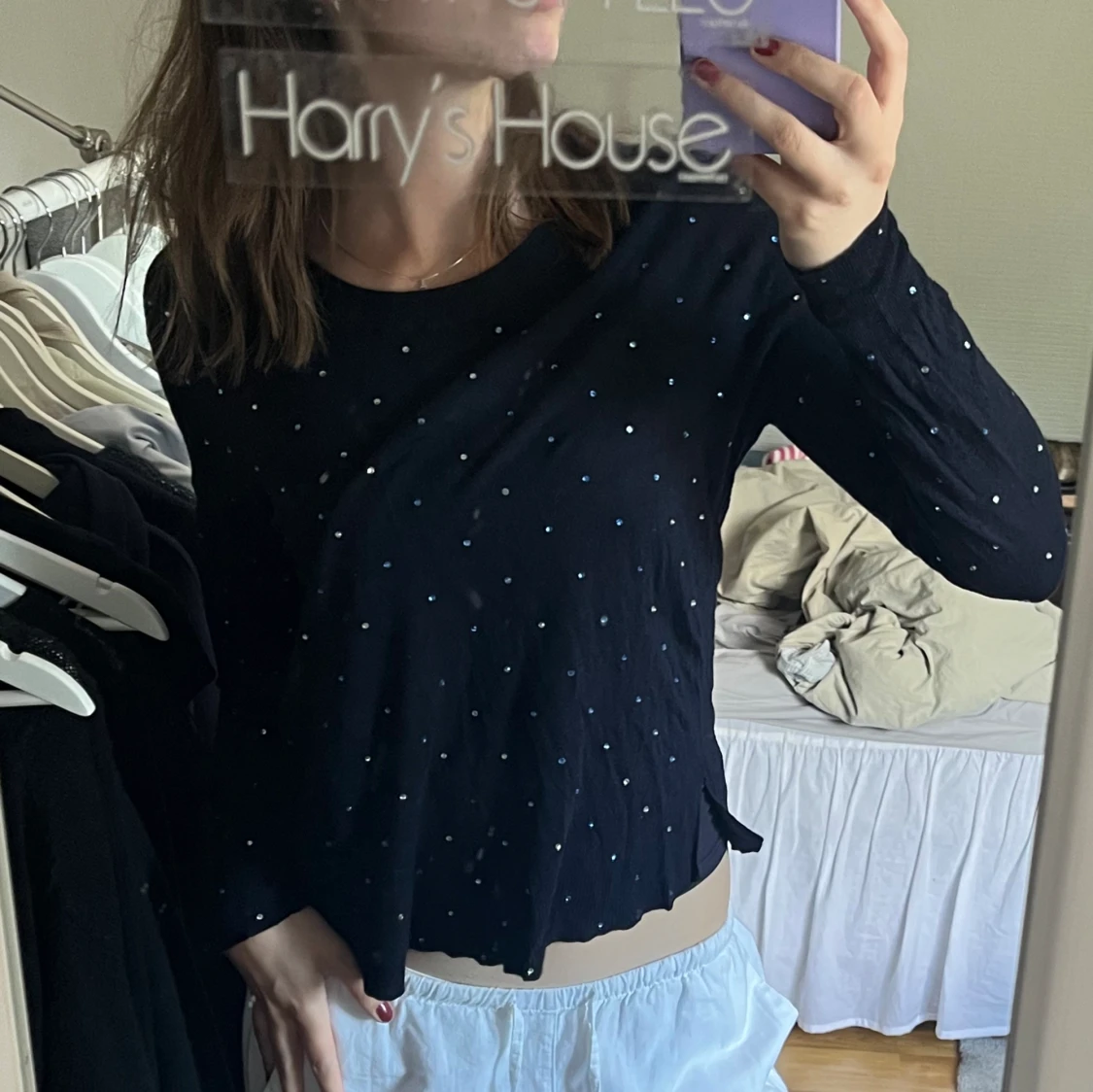 Supersöt blå tröja!!