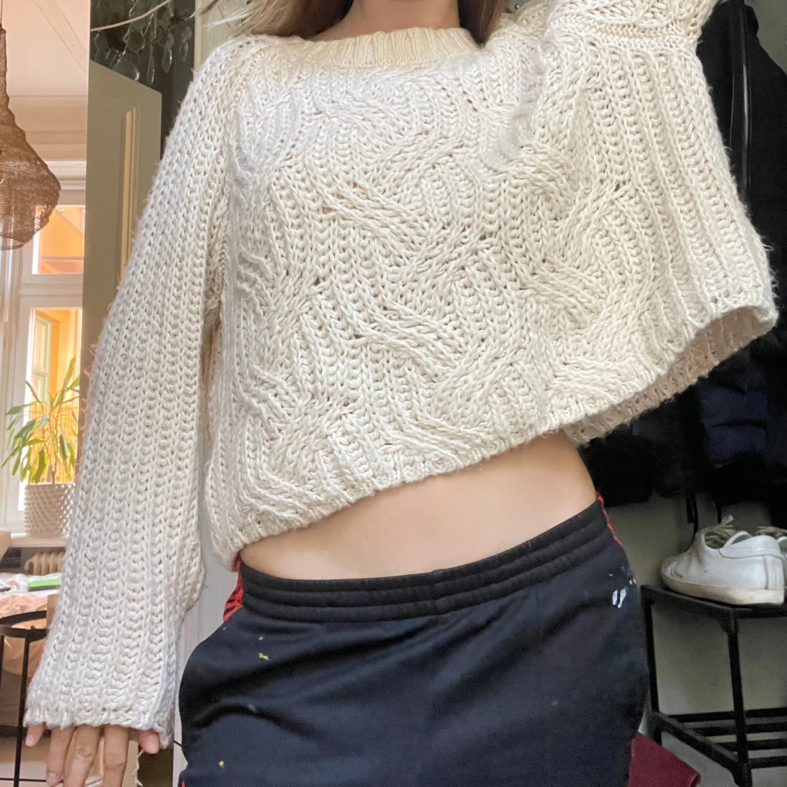 Stickad tröja  - 90