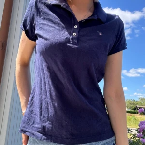 Gant piké  - Marin blå gant piké!