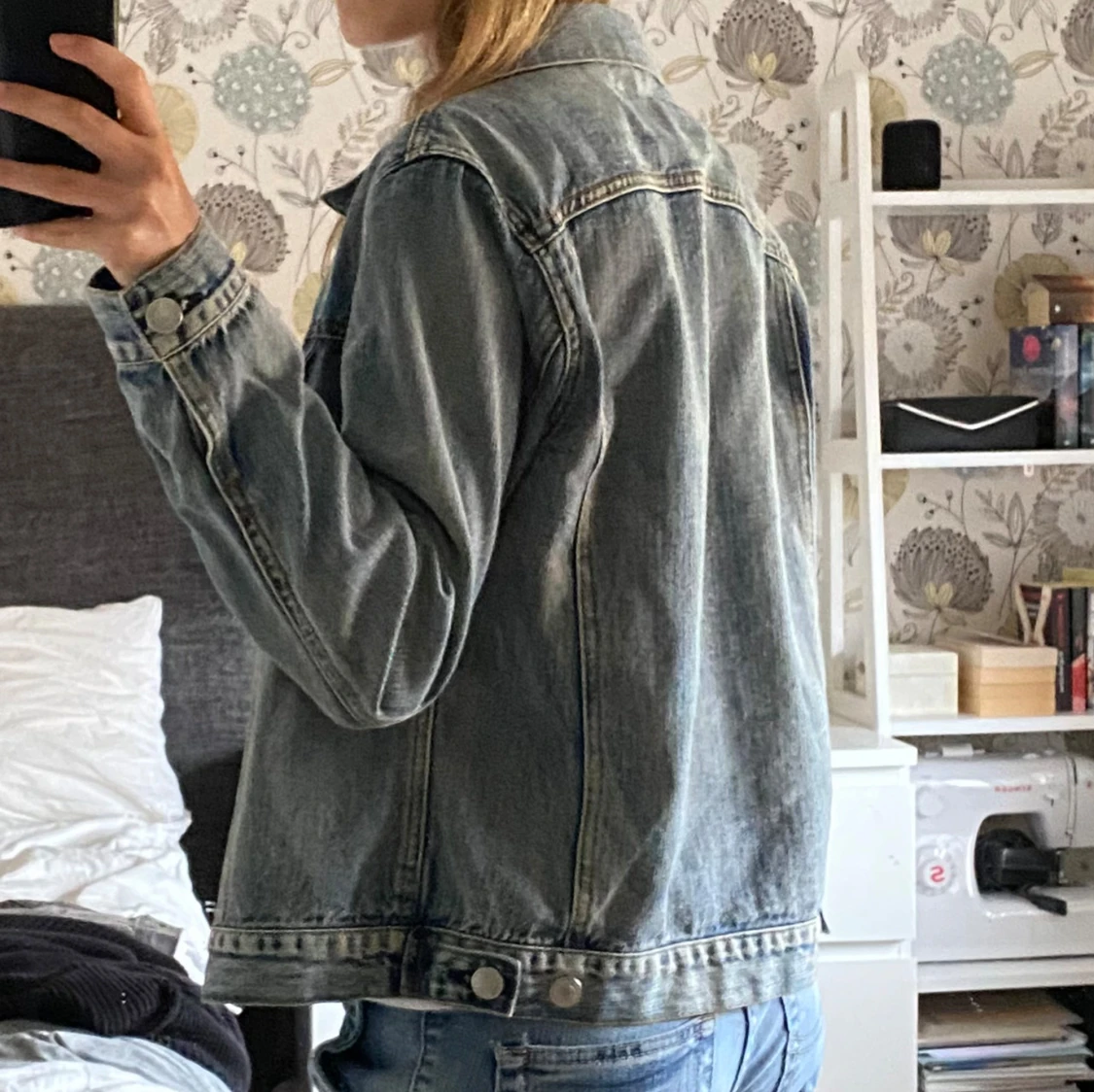 Blå jeansjacka  - 93