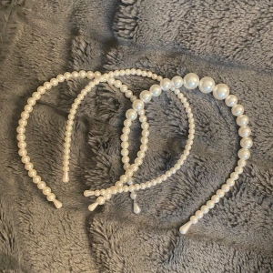 pärl diadem - tre pärl diadem i olika storlekar💋