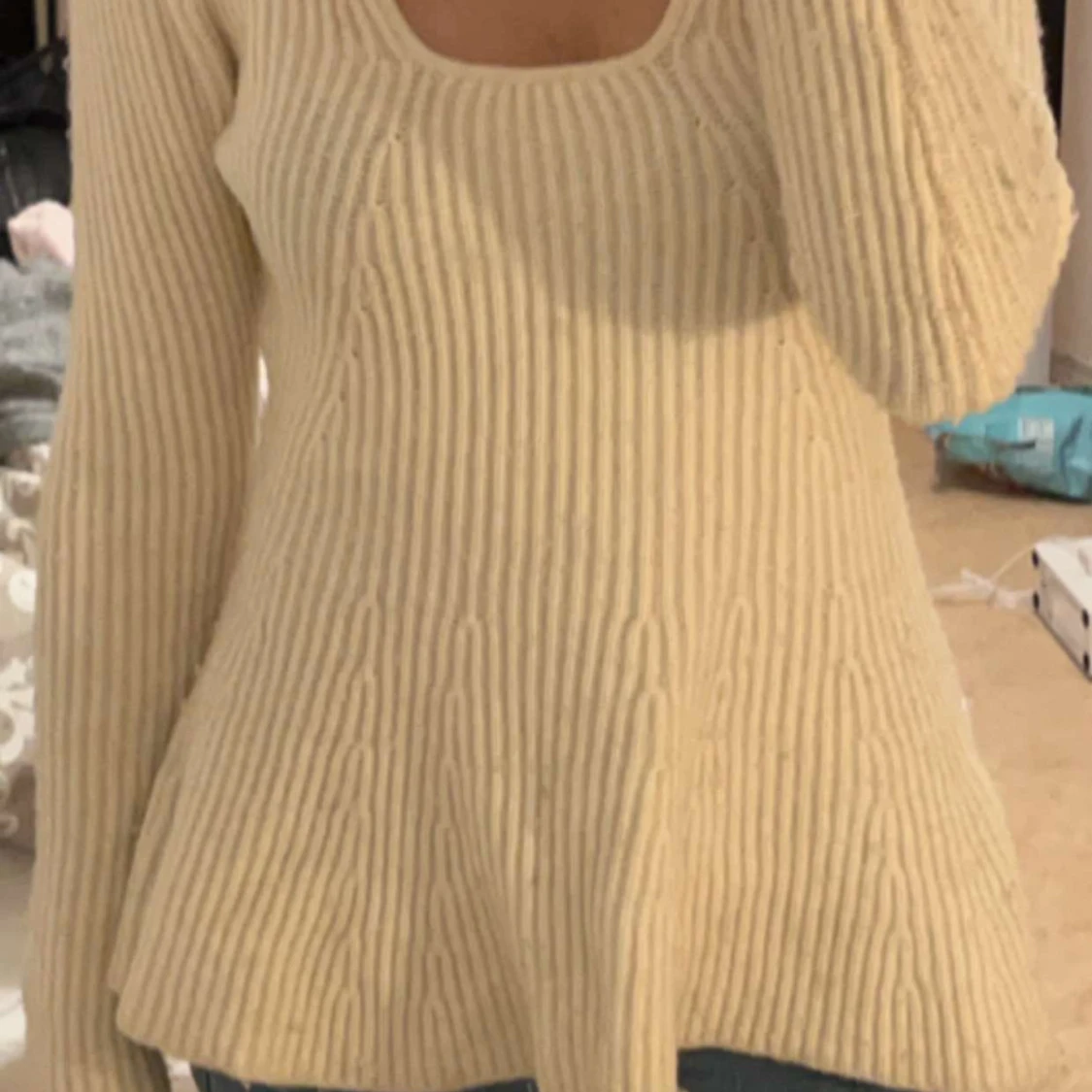 Stickad tröja från hm - 91